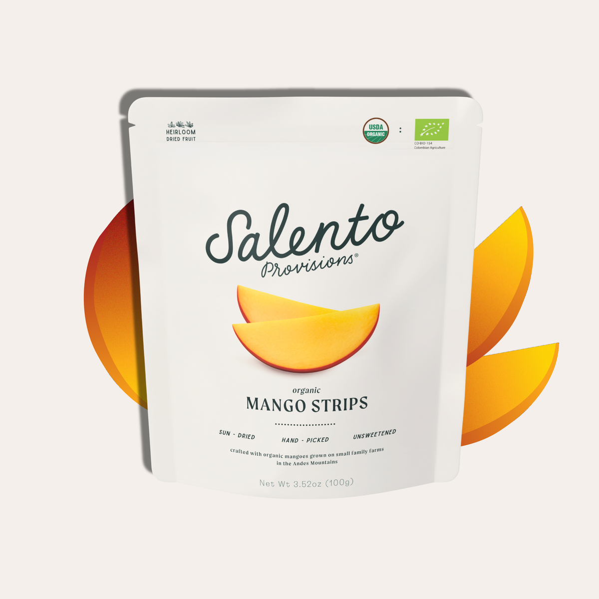 Organic Dried Mango 3.5oz (100g)