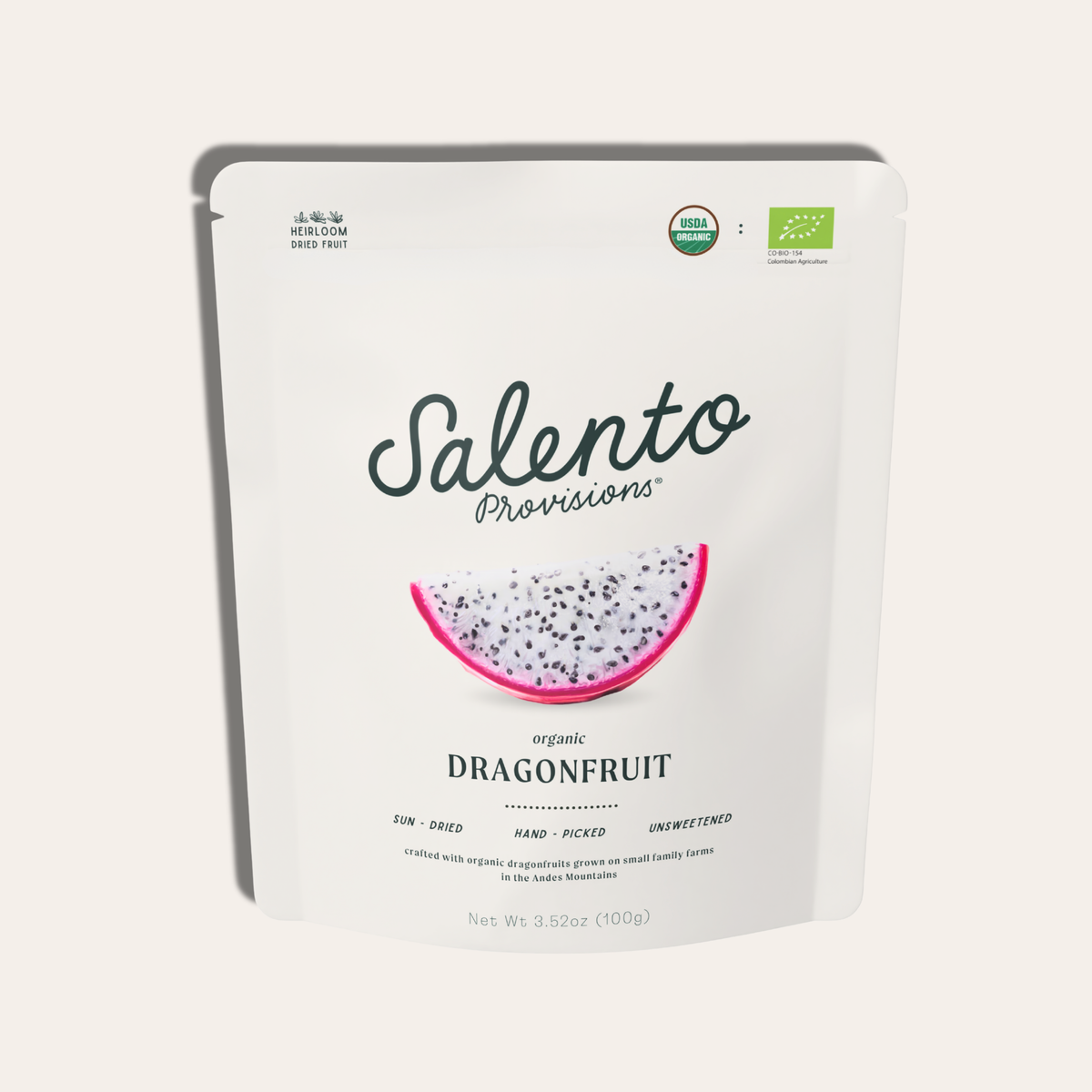 Organic Dried Dragonfruit 3.5oz (100g)